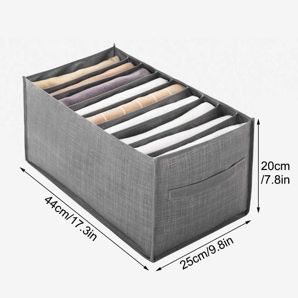 Storage Box Clothes And Pants Storage Artifact Clothes And Underwear Storage Basket Pants Rack Compartmentalized Storage Box Sto image 6