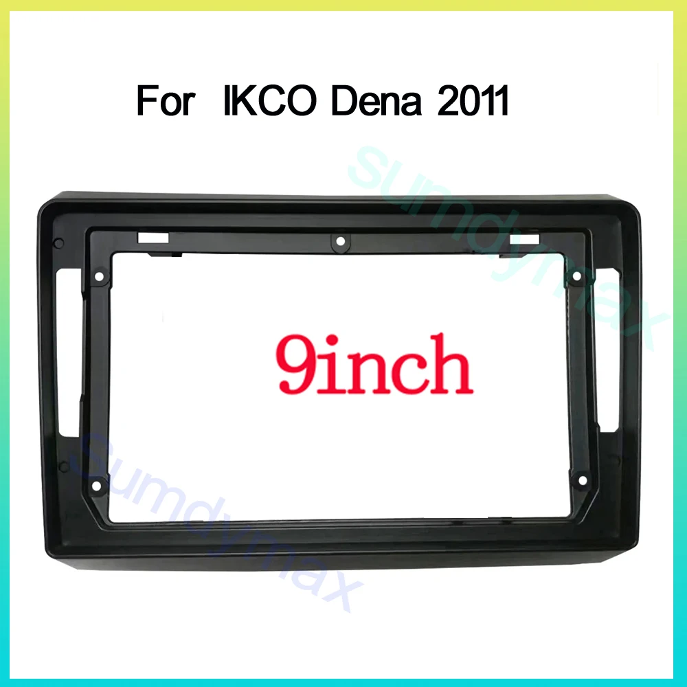 

9 inch 2Din Car Radio Fascia For IKCO Dena 2011 car Stereo DVD Frame Dashboard GPS Panel Mounting Installation Trim