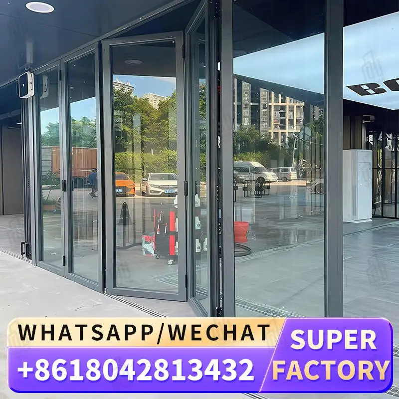 

Customizable Foldable Windows Door Ideal for European Office Spaces Factory Windows Foldable door