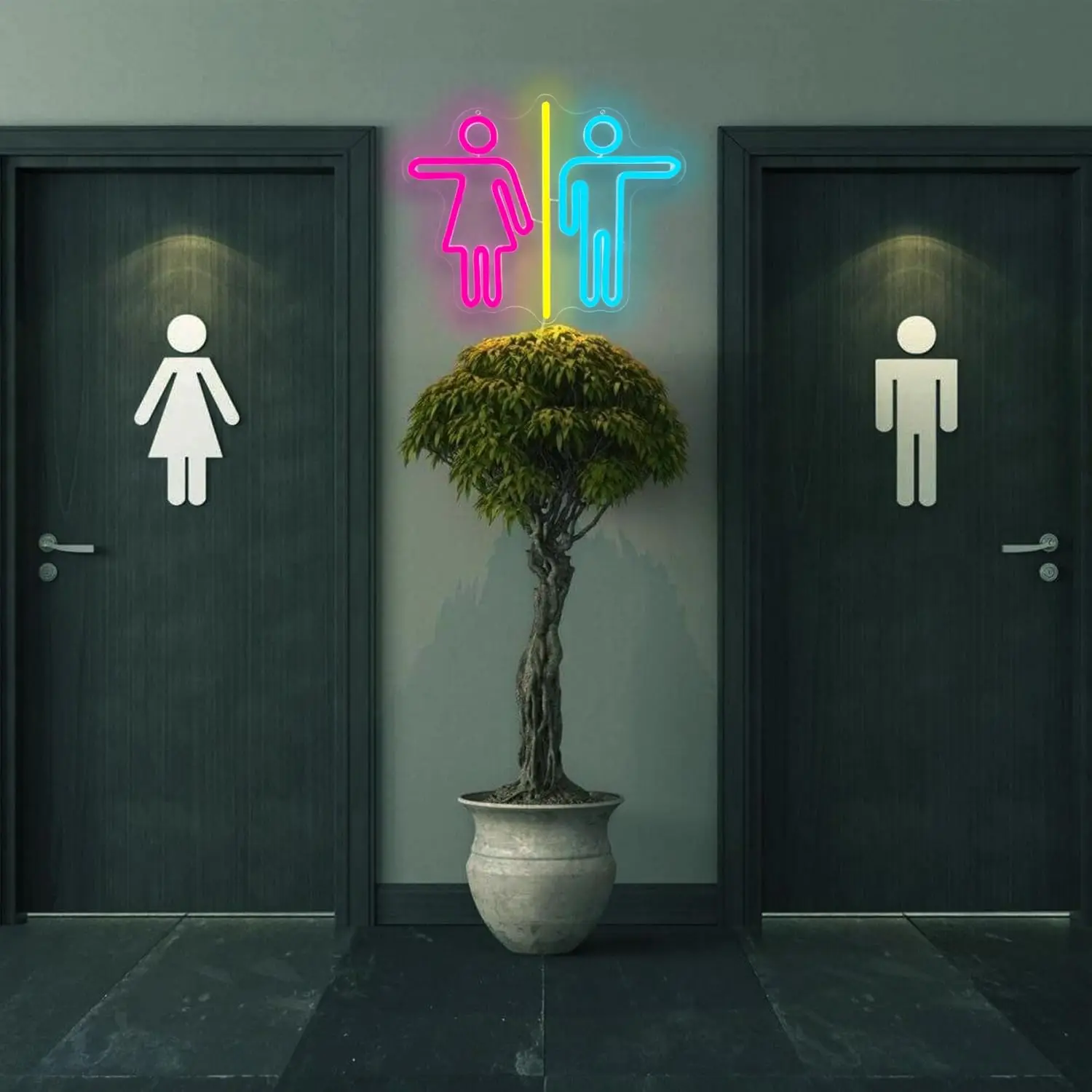 Restroom Neon Sign … - image