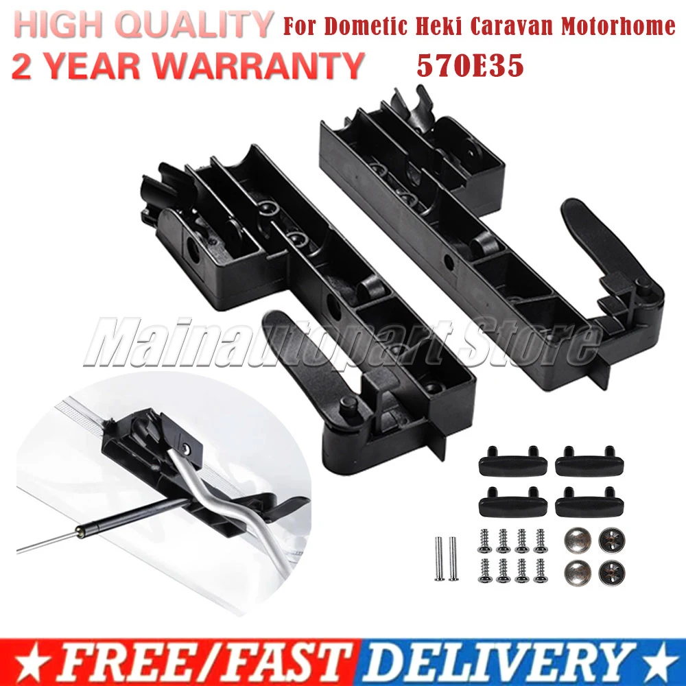 Versatile Dometic Seitz Heki Rooflight Lift Locking Handles Model 570E35 Suitable for Caravans and Motorhomes
