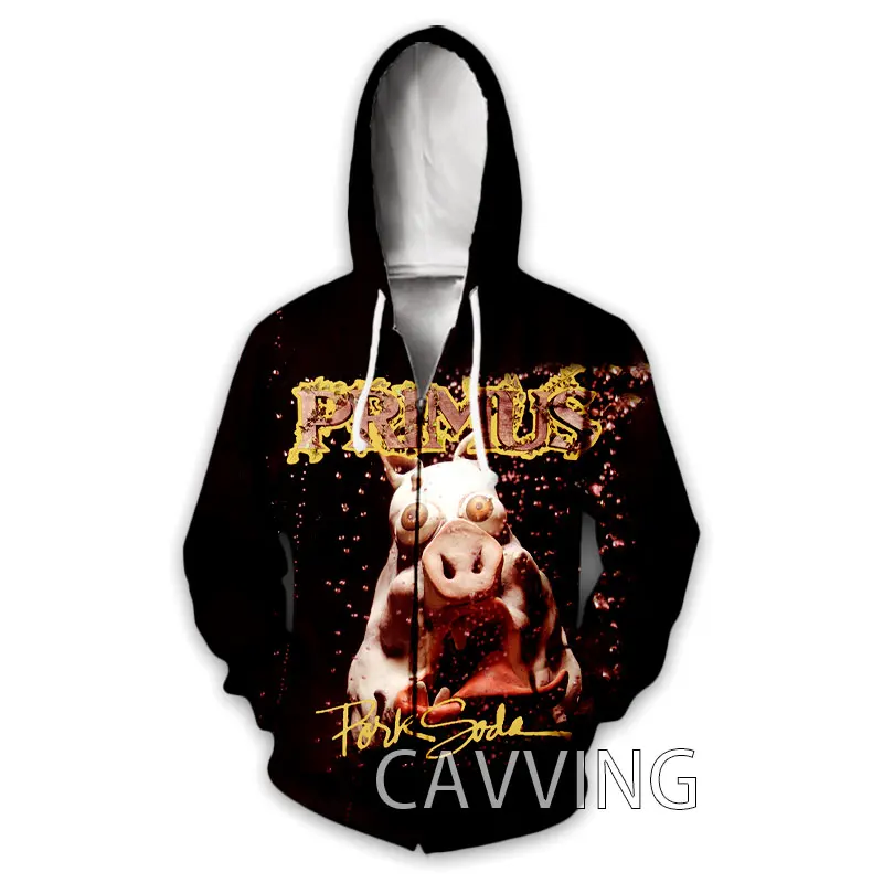 

CAVVING 3D Printed PRIMAL Band Zipper Hoodies Zip Hooded Sweatshirt Harajuku Hoodie Sweatshirt for Men/women