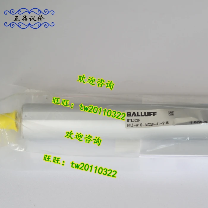 Physical Photo BTL6-A110-M0250-A1-S115 German Balluff Micropulse Displacement Sensor