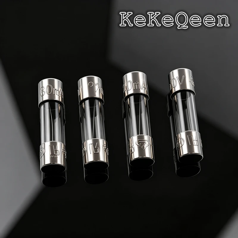 10pcs/Box 5*20mm 80mA 250V Fuse 5*20 F80mA 80MA 250V Glass Fast / Slow blow Fuse 5mm*20mm