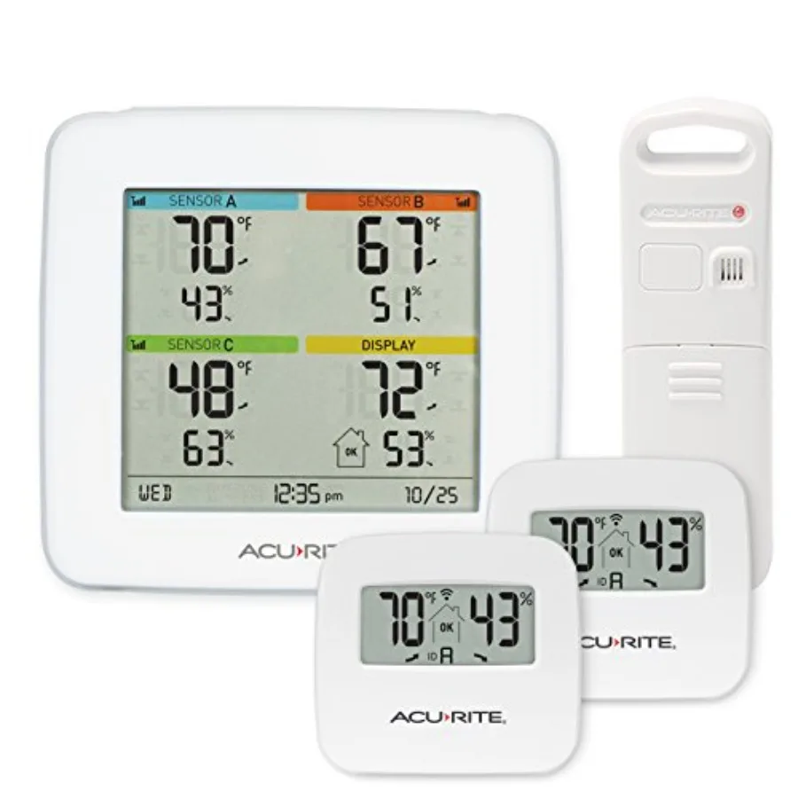 

01096M Temperature and Humidity Station with/ Sensors