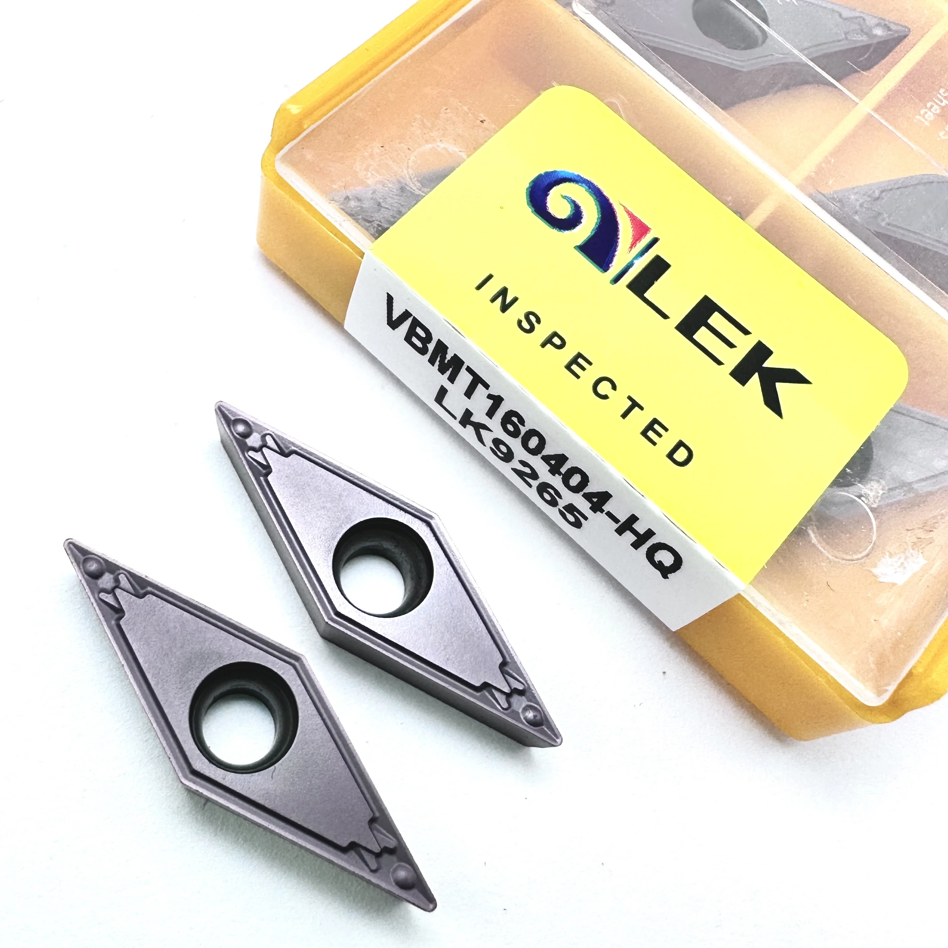 VBMT160404 VBMT160408 LK9265 Carbide Insert High Quality External Turning Tool CNC Cutting Lathe Turning Insert Steel Processing view 4