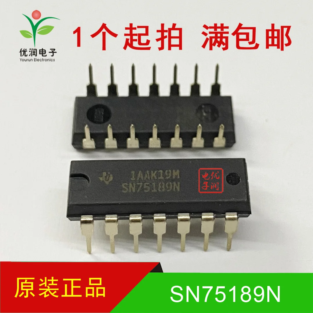 

10PCS/SN75189N SN75189AN [brand new original genuine product] DIP-14 straight line receiver