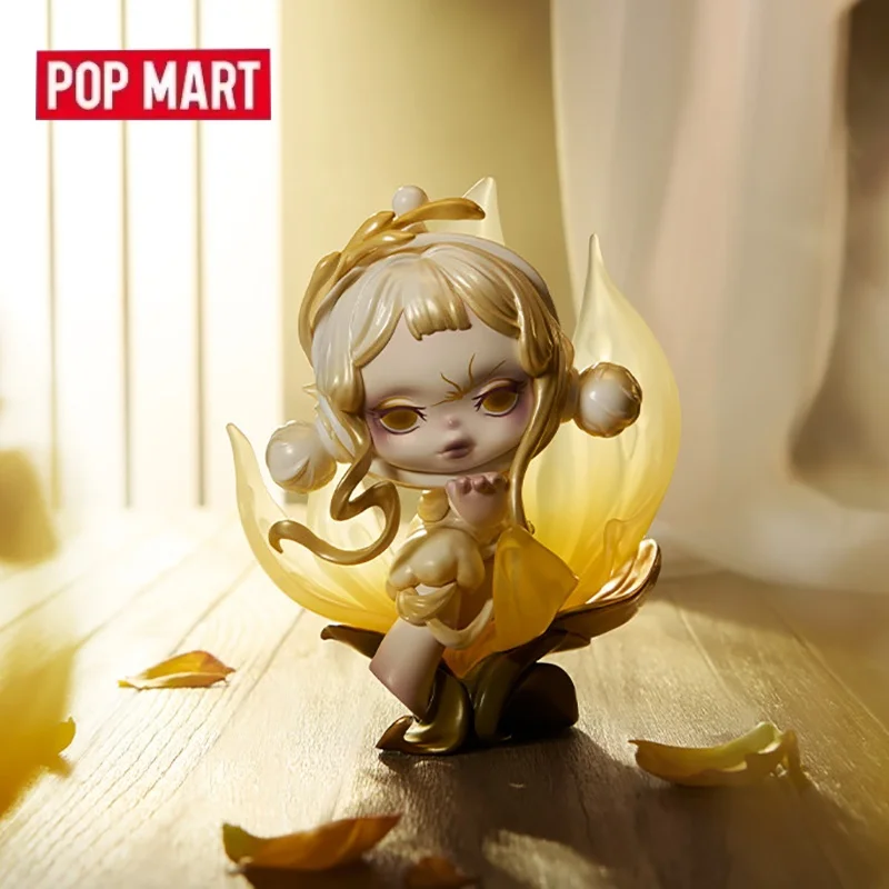POP MART SKULLPANDA Petals In Four Acts Series Genuine Mystery Box Blind Box Guess Bag Toys Doll Cute Desktop Ornaments