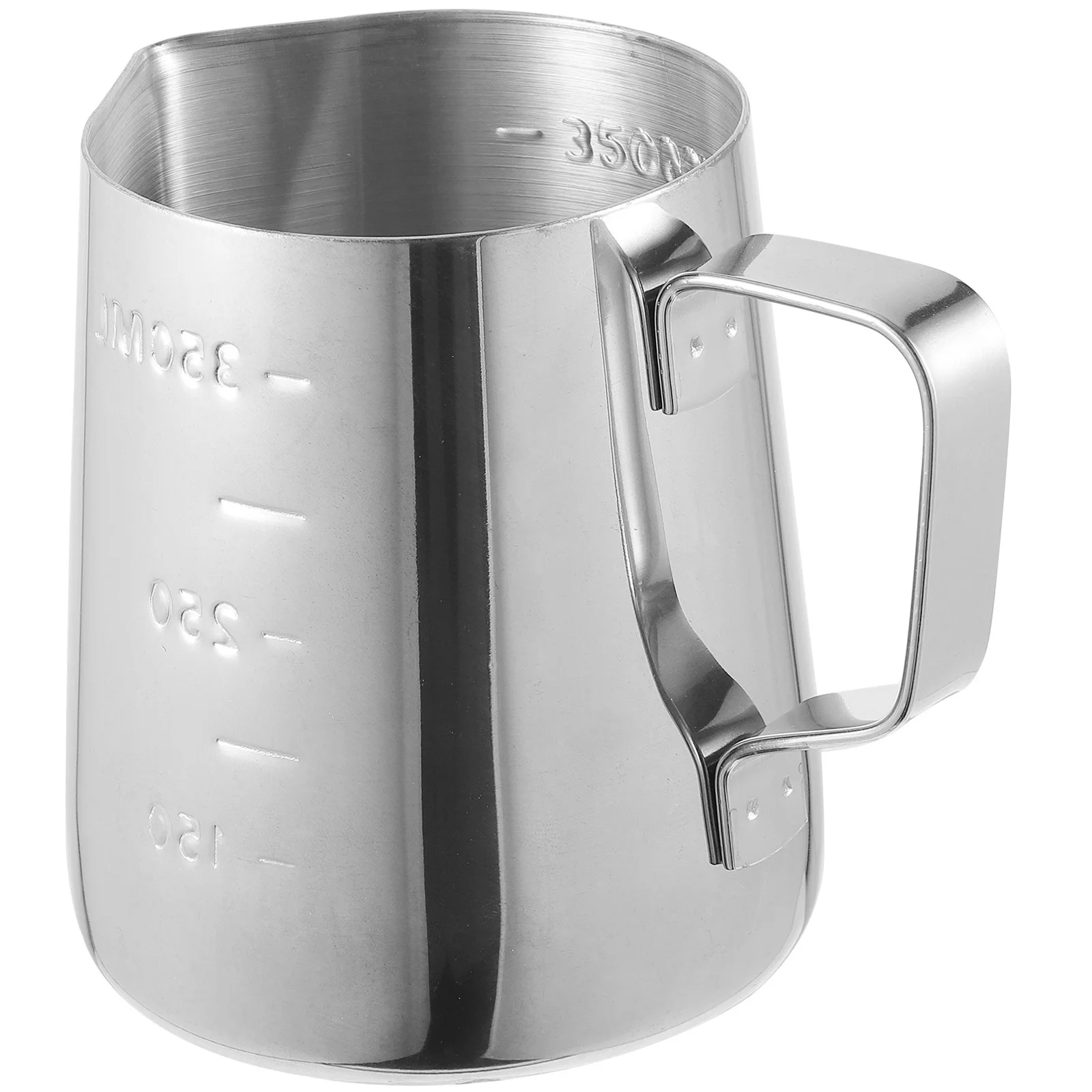 

Stainless Steel Milk Frothing Pitcher Latte Art Cup Ergonomic Handle Smooth Pouring for Espresso Cappuccino Latte Steaming