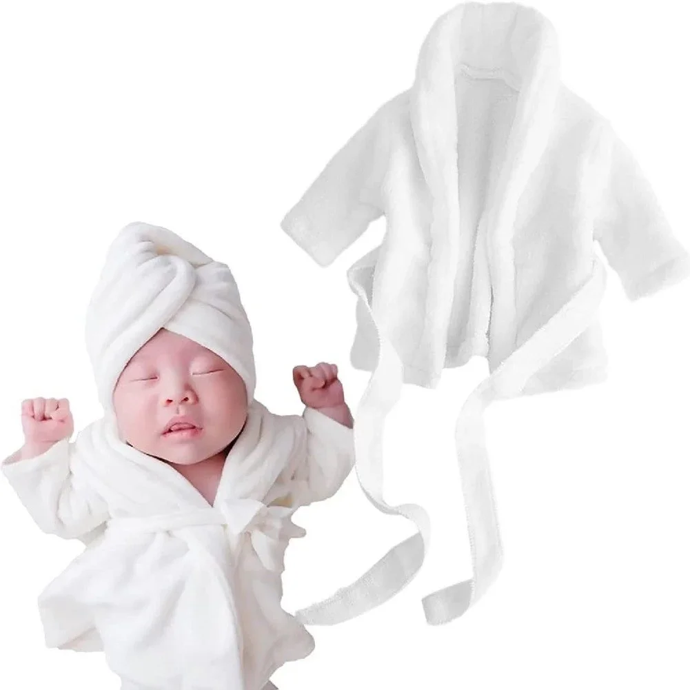 Newborn Photography Props Baby Costume Clothes Baby Photo Shoot Accessories Bathrobes Wrap New Born Baby Girl Boy Photo Props