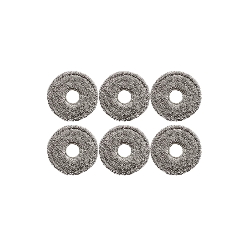 Robot Vacuum Mop Pads for Dreame For Mova P60 - ReFor Movable Washable Cleaning Cloths Set Includes 6 8 and 10 Pieces
