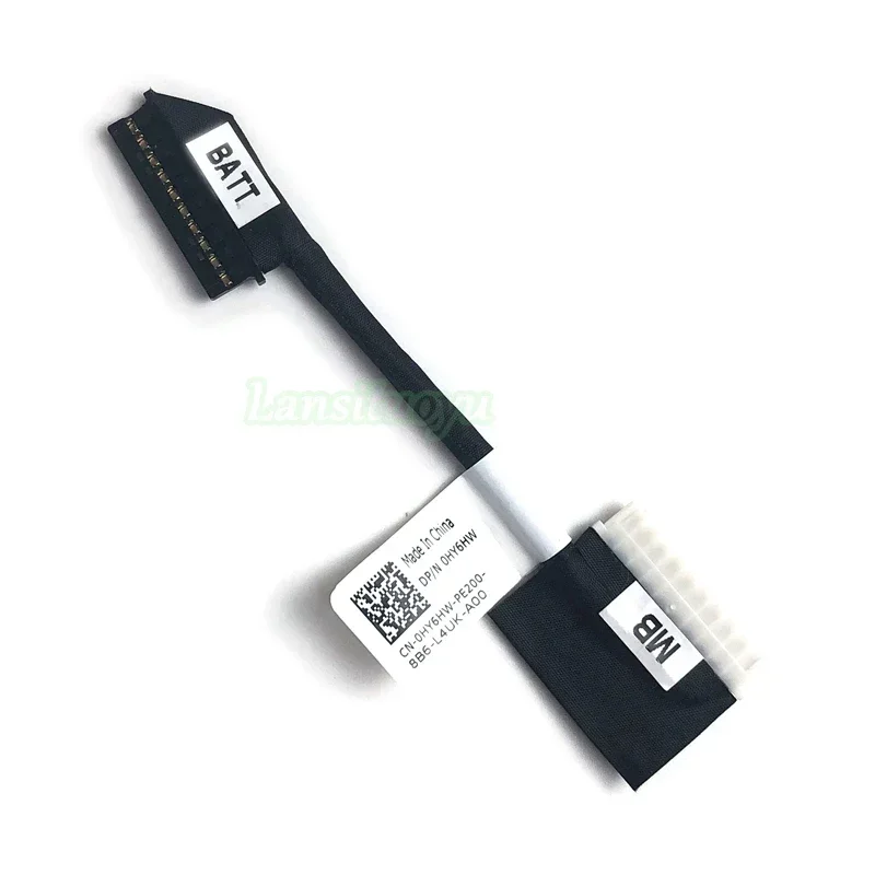 Baru untuk Dell Vostro 5370 V5370 Inspiron 13 5370 baterai Laptop kabel kawat konektor garis DP/N 0HY6HW HY6HW