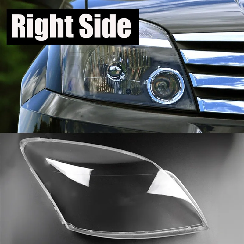 

BB-Right Car Headlight Lens Cover Head Light Lamp Lampshade Front Light Shell For Great Wall Haval H3 2005-2012 Parts Accessorie