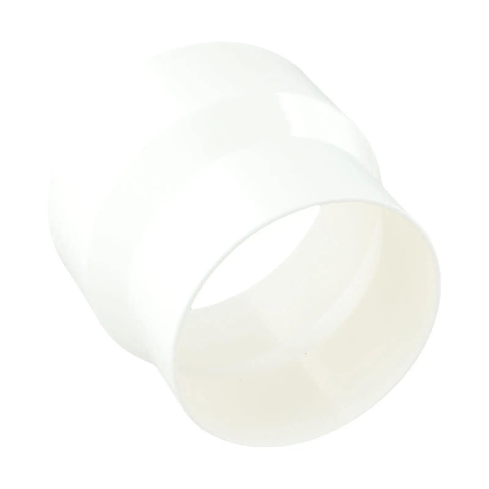 Plastic Pipe Adapter Exhaust Pipe Connector Kitchen Airflow Management Compact Space-Saving Design For Kitchen Ventilation