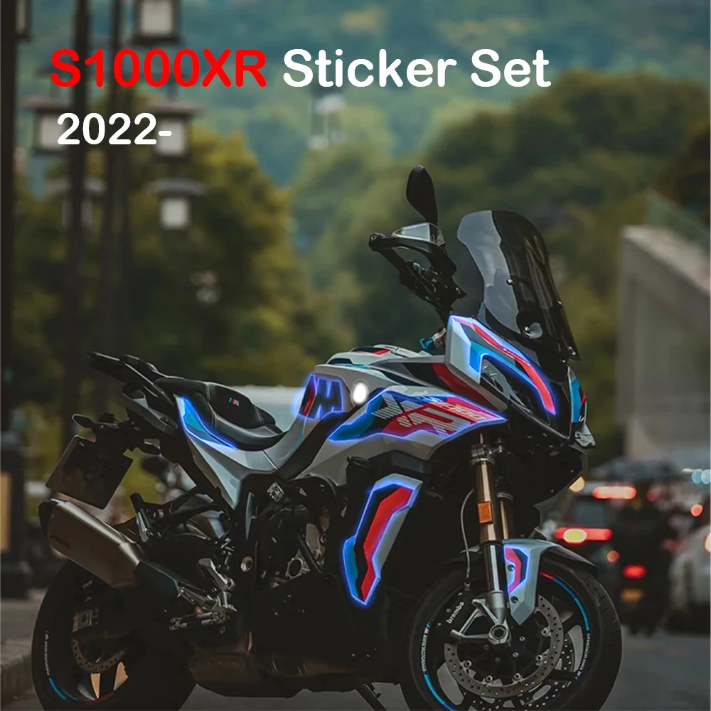 S1000XR FOR BMW S1000XR Vehicle Sticker Set S 1000 XR M1000XR 2022 2023 S1000xr Retrofit Decal Sticker M1000XR