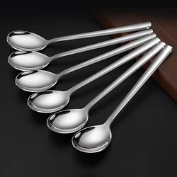 LFGB Certificate 316 Stainless Steel Spoon Luxury Soup Ladle Tableware Dinnerware Cutlery Family Kitchen Banquet Accessories
