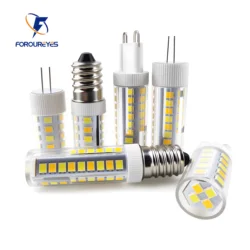 G4 G9 LED Lamp E14 Corn Bulb 220V Smd2835 No Flicker 3 Color Temperatures Candle Spotlight Chandelier Lighting Bombilla For Home