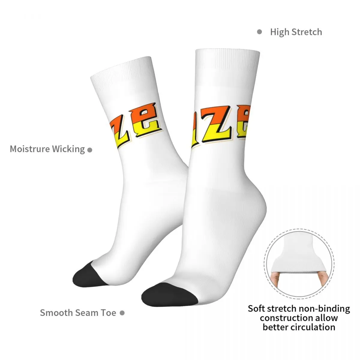 Suze Stockings Popular Wine Printed Casual Socks Autumn Anti Sweat Socks Female Outdoor Medium Soft Socks