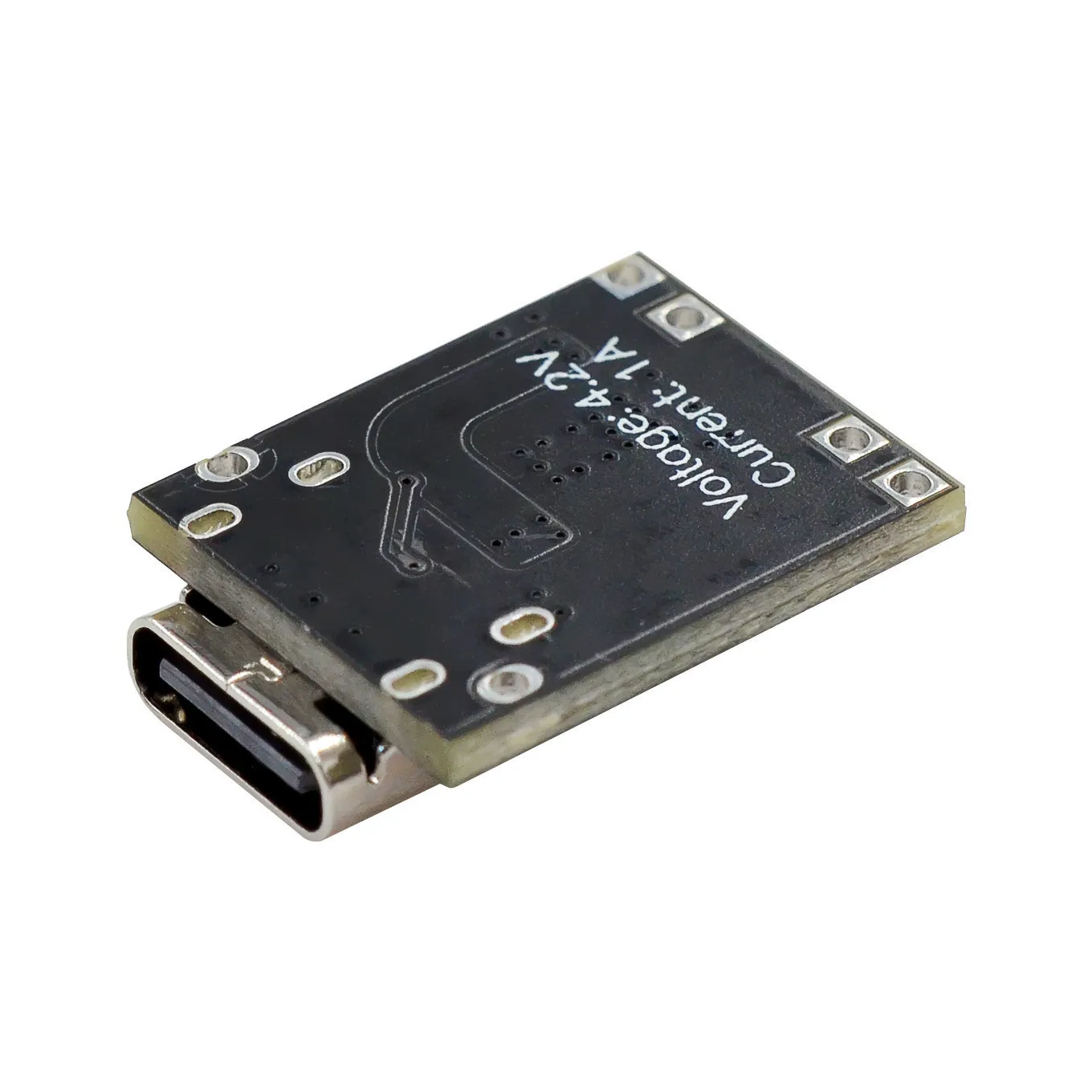 10pcs Ultra Small 3.7V 4.2V Lithium Battery Charger Module 1A Type C with Protection Board for Polymer Cell