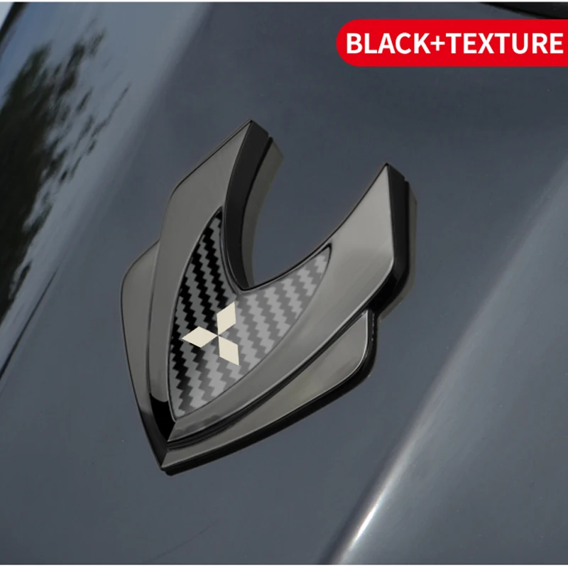 

Car Sticker Shield Shape Emblems Logo Decals For Mitsubishi Outlander Mirage Eclipse Cross Pajero Lancer Delica Triton RALLIART