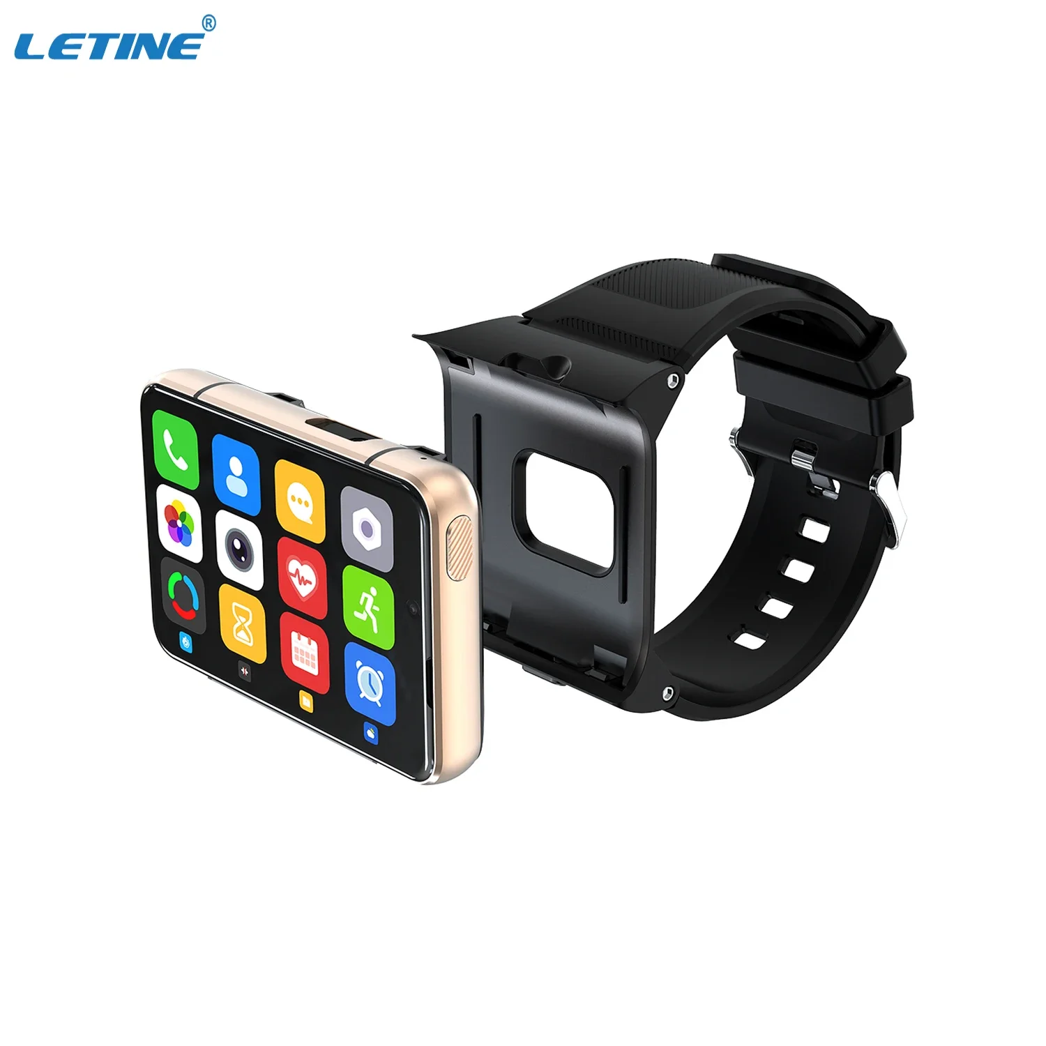 New Style Big Smart Watch Fashion Black Silver Smart Watch Android Digital Smart Watch