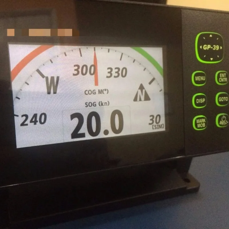 Hot Selling Marine GPS/WAAS Navigator met 4,2" kleuren-LCD Furuuno GP-39