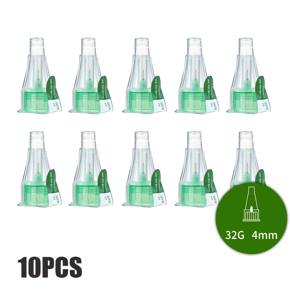 10/30/50/100 Stuks Insuline Cartridges voor Lilly Insuline Injectie Pen Individuele Verpakking Medische Insuline pen Tip 4mm 6mm 8mm