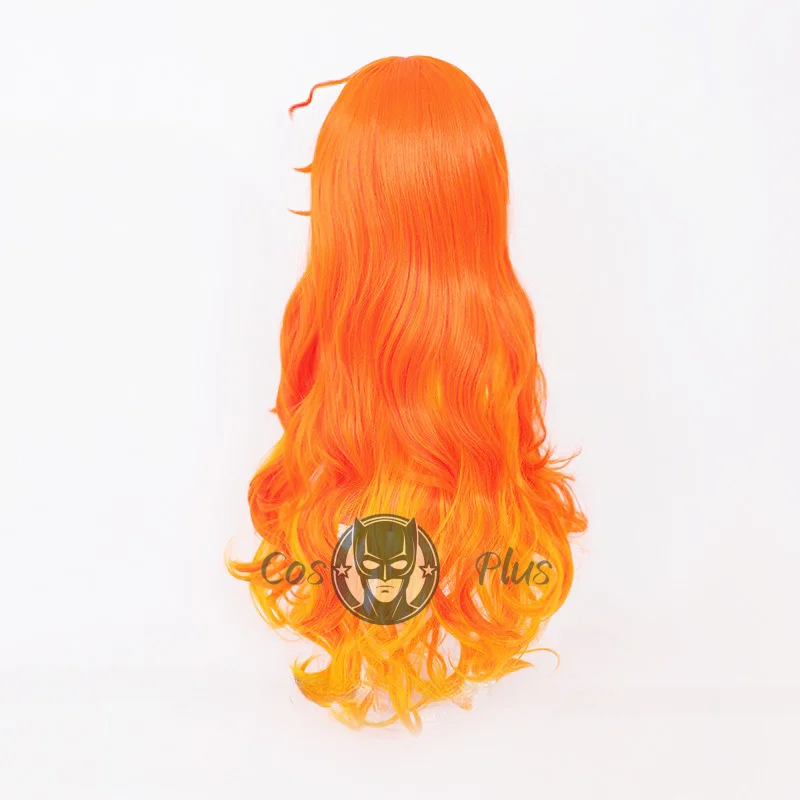 Wuthering موجات أوغوستا شعر مستعار تأثيري طويل برتقالي التدرج شعر متموج مقاومة للحرارة الباروكات للنساء الفتيات Rinascita Septimont الطرف #5