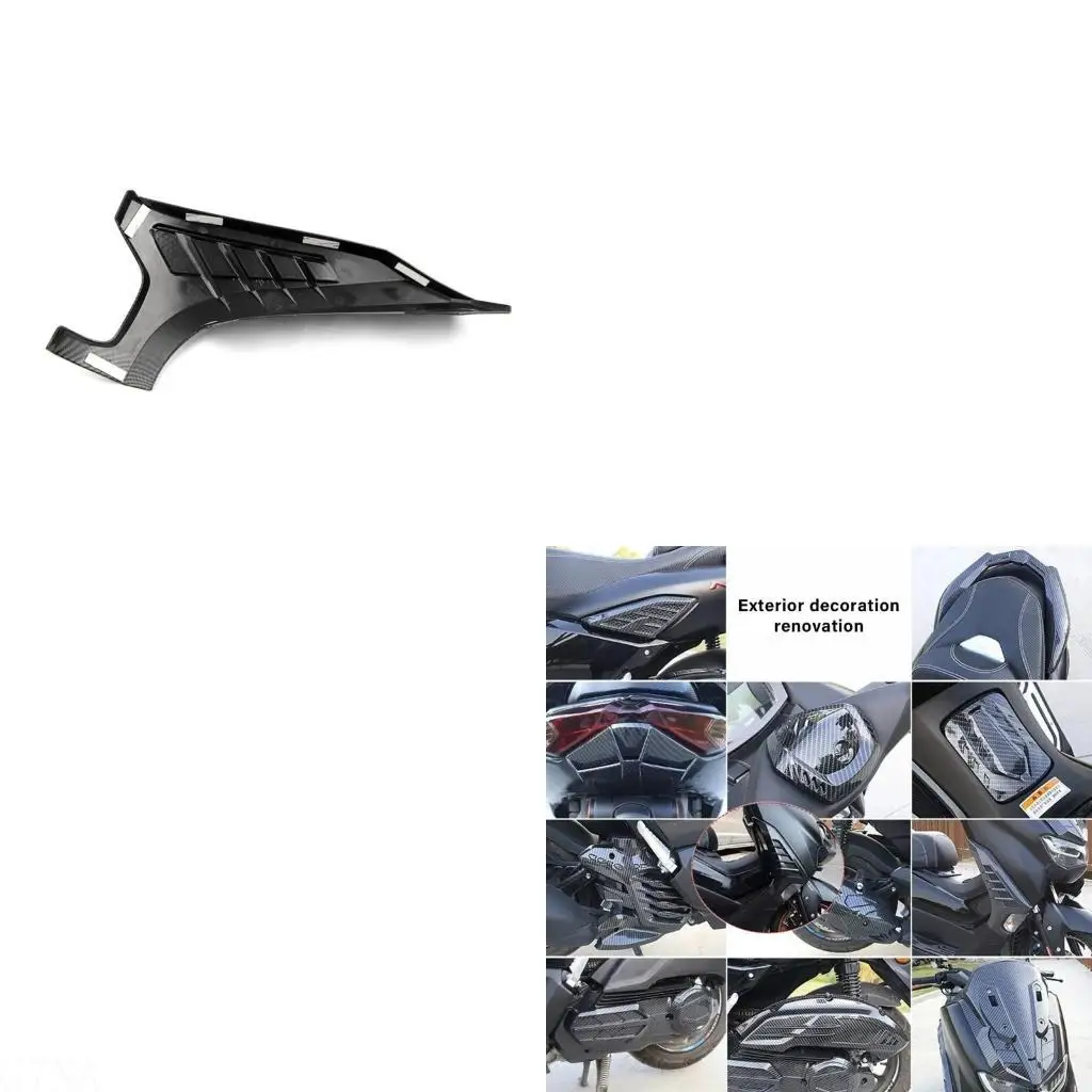 

G7NA Universal Fit Motorcycle Front Turn Light Cover Carbon Fiber Pattern Enhanced Safety Designs Suitable for NMAX155