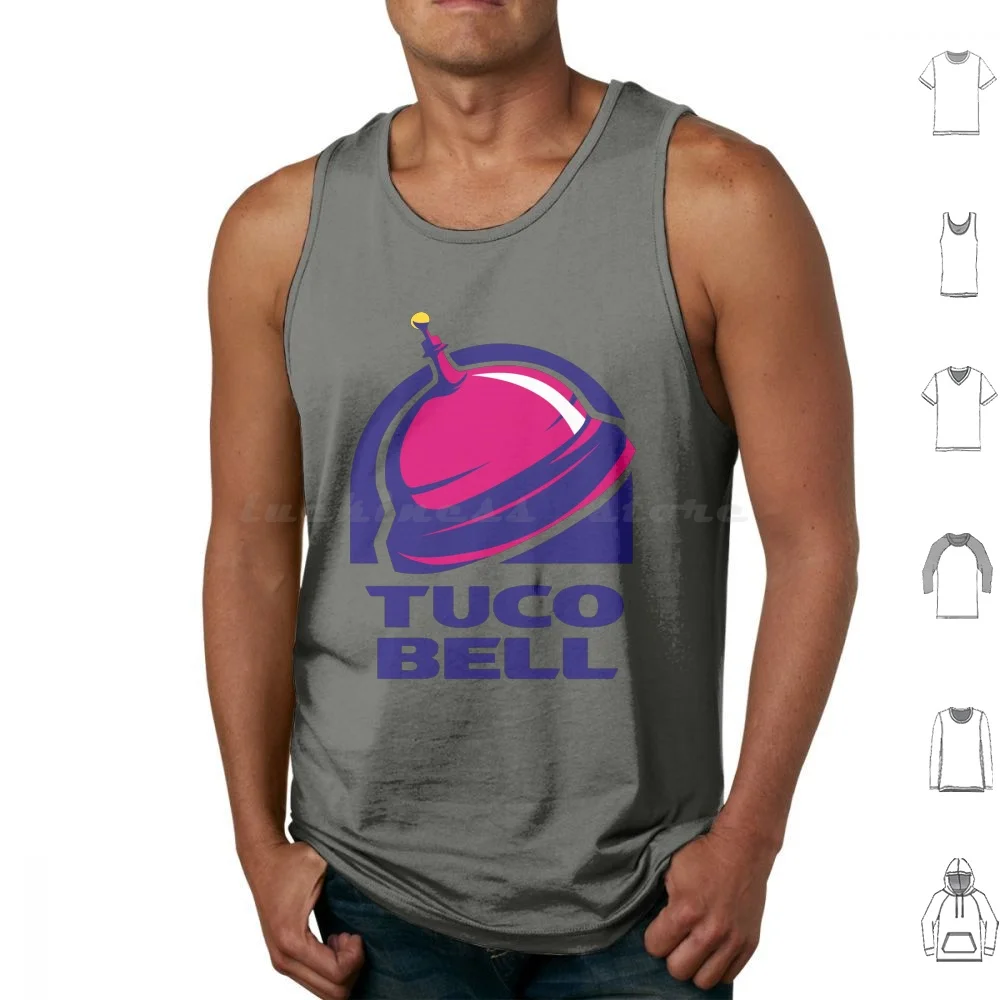 Tuco Bell Tank Tops Vest Sleeveless Heisenberg Hiesenberg Albuquerque Abq New Mexico Spanish Latin Mexico New Walter Jesse