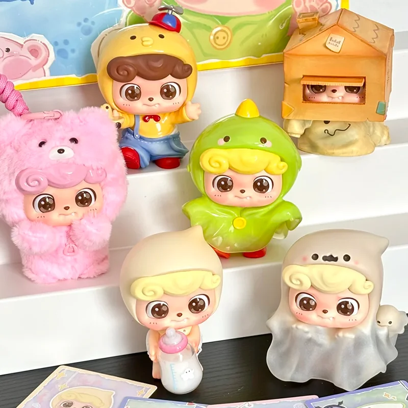 

Подлинная серия Q.Kid Be Your Q Baby, фигурка слепых коробок, модная игрушка, кукла для девочек, декор для рабочего стола, подарок на день рождения, прекрасный сбор