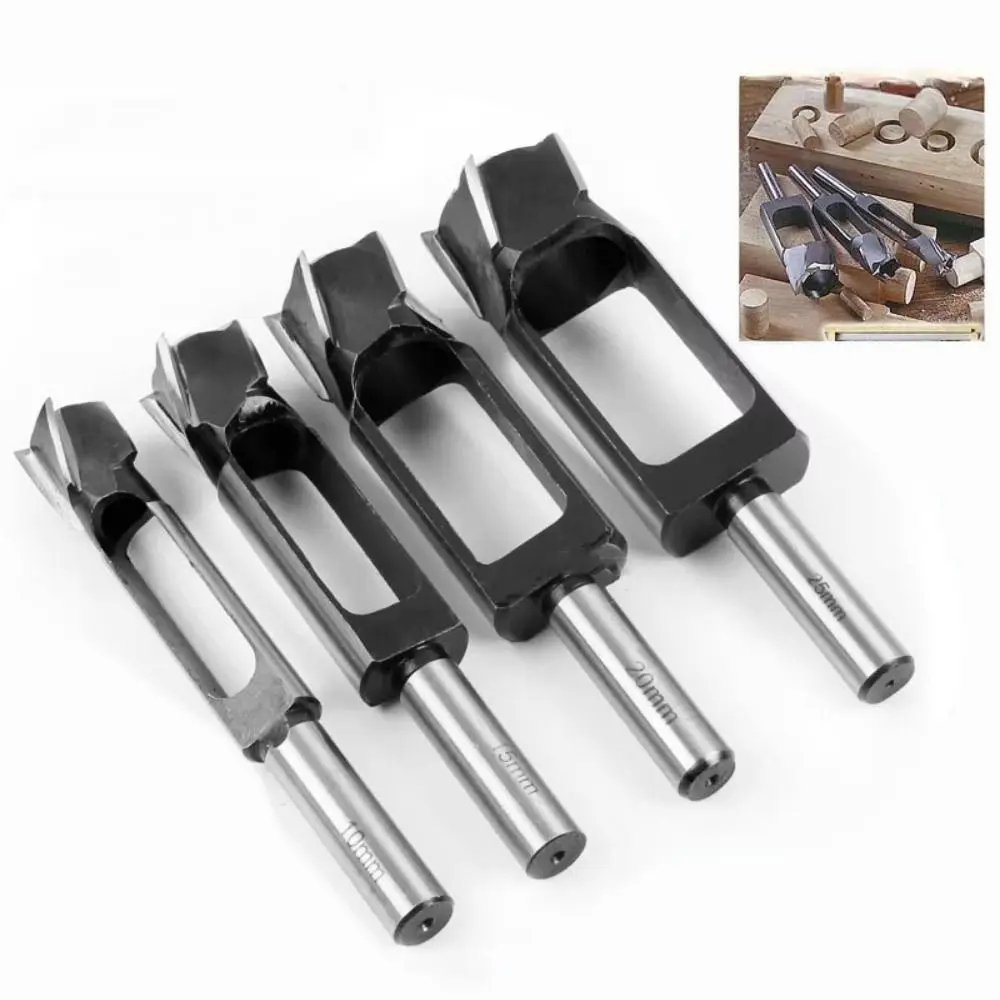 8mm-40mm Woodworking Drill Bit 13mm Shank High Speed Steel Tapered Sealing Plug Hole Cutter Comfortable Grip Precise Ground