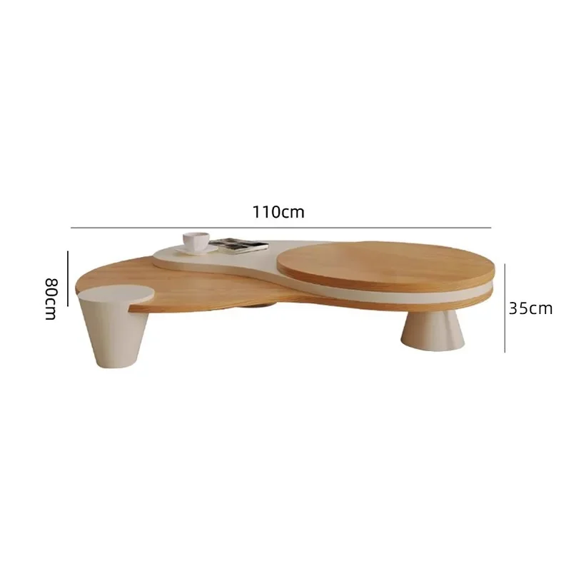 Factory Direct 2026 Nordic Classic Coffee Tables Trendy Aesthetic Elegant Design Coffee Tables Modern Rustic Table Basse Salon F