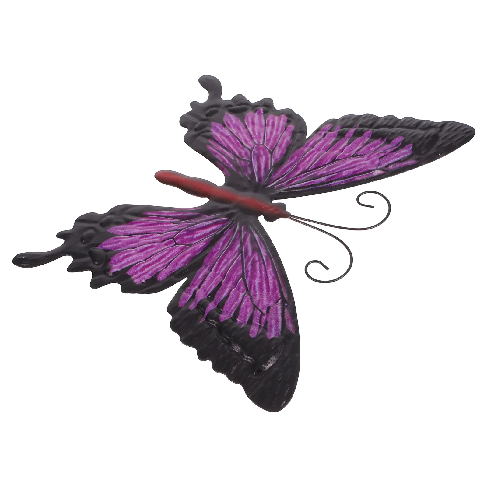 

Wrought Iron Butterfly Pendant Scene Wall Decoration Decorations for Outdoor Garden