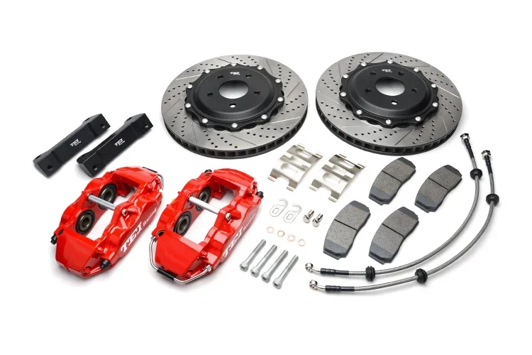 Big Brake Kit BBK Brake System Pads Disc Calipers 4piston P40S For 17inch Wheel  Au di A3