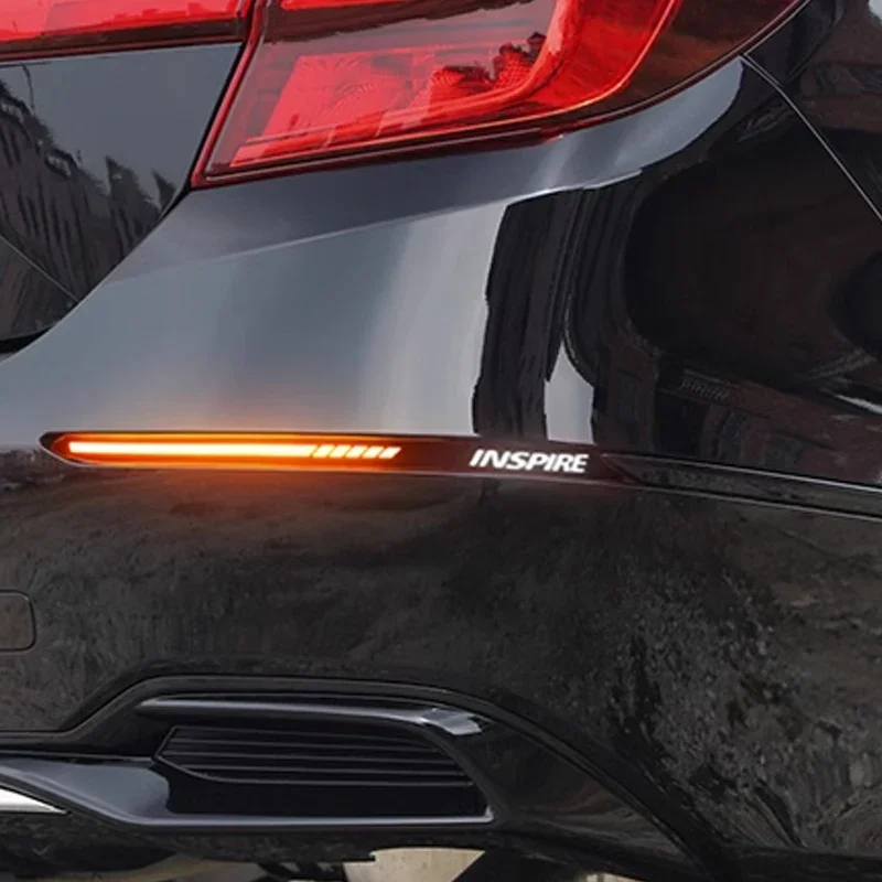

TYPY LED Reflector Rear Bumper Tail Light for Honda Inspire 2018 2019 Brake Lamp w/ Dynamic Turn Signal Alphabet Style