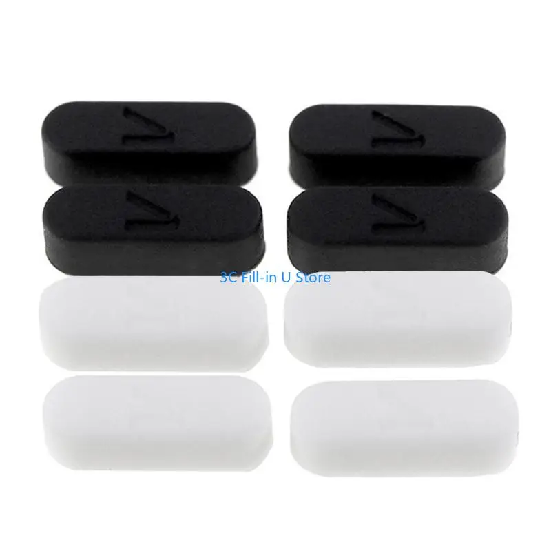 G8TA 4Pcs Anti-slip & Shock Absorption Foot Cover Mat for XB 360 X