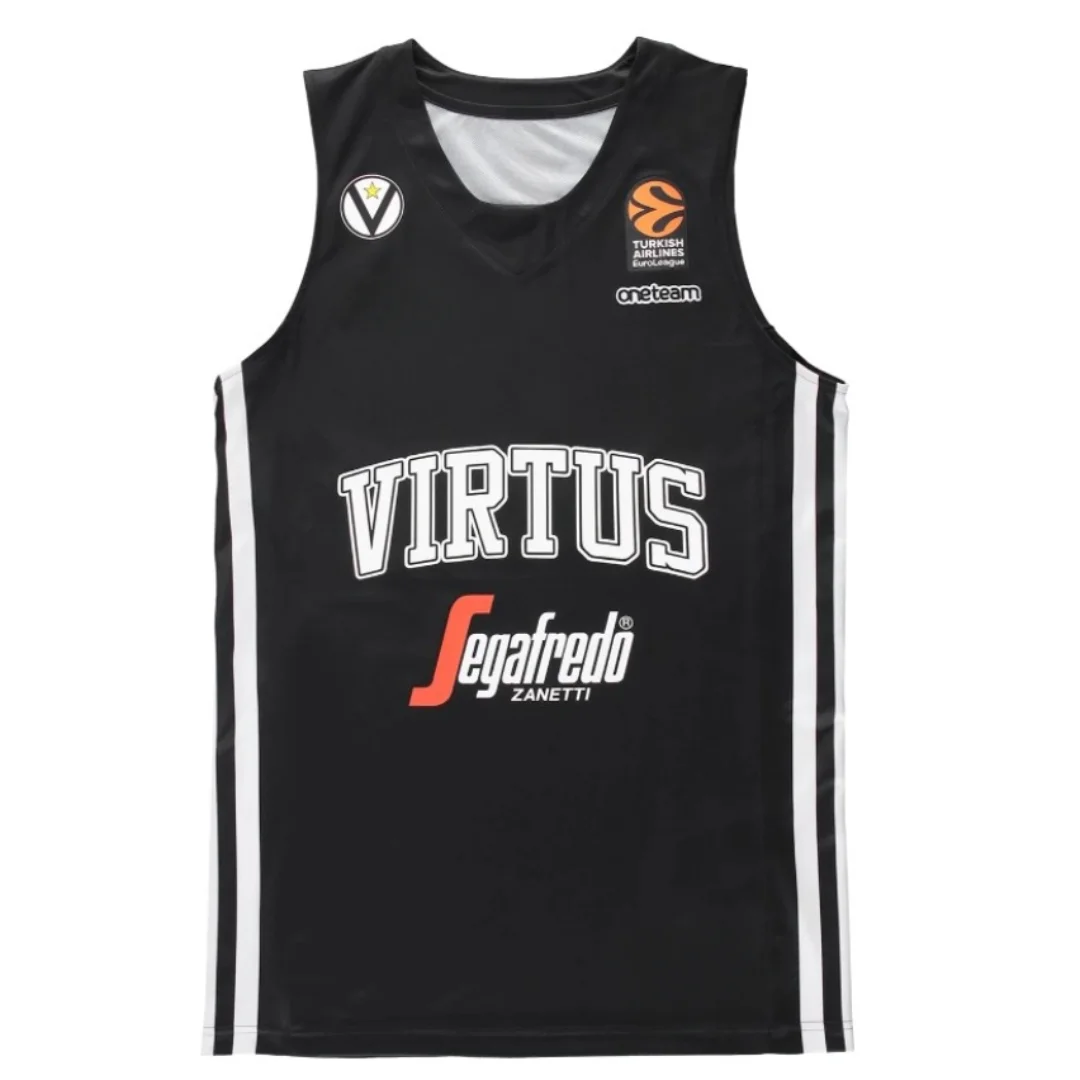 

2025 Summer Fashion Virtus Bologna European League jerseys sleeveless vests for men and women adult clothing
