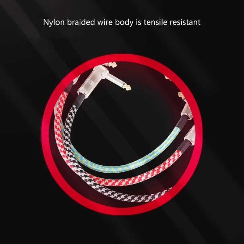 

U13C Guitar Patch Cable Black Effect Pedal Cable Pedal Patch Cable Effect Patch Cable