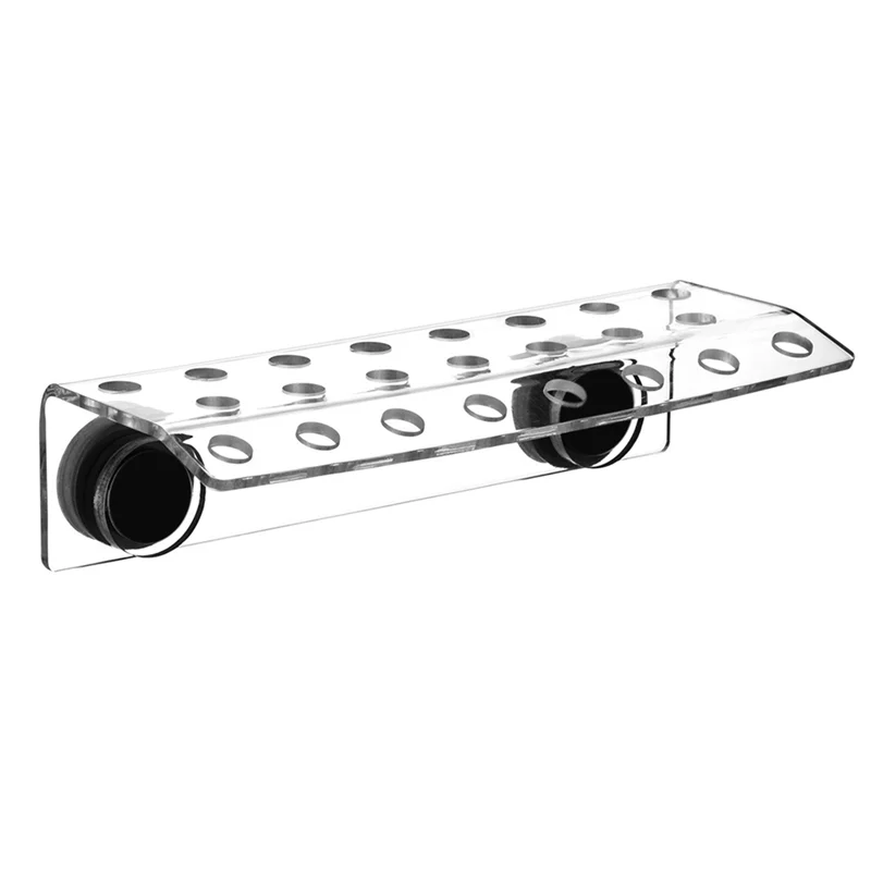 AB15-Acryl Korallen Rack Aquarium Fisch Korallen Rack Halterung Acryl Starke Saugkraft Korallen Frag Rack Halterung Korallen Rack