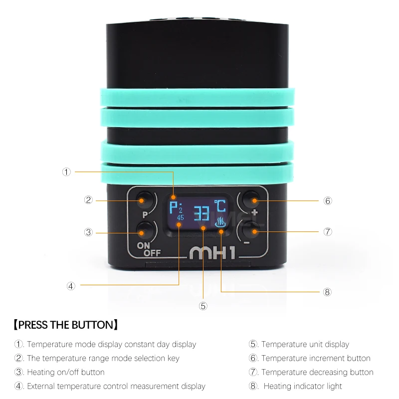 High efficiency Multifunctional resin heater dental resin heat temperature control dental tool machine with big funtion heating