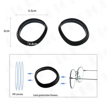 FICEP För Quest 3 Receptbelagda Linser Anti Blå Myopi Lins Snabb Demontering Båge Glas För Meta Quest 3 Tillbehör 6 best sales Prescription contact lenses - №3