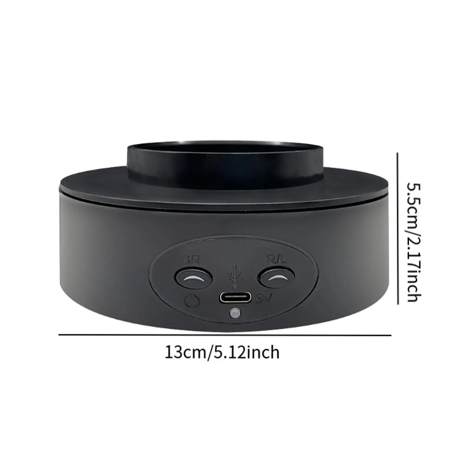 حامل عرض دوار بمحرك قرص دوار مع حامل كابل USB لـ #6