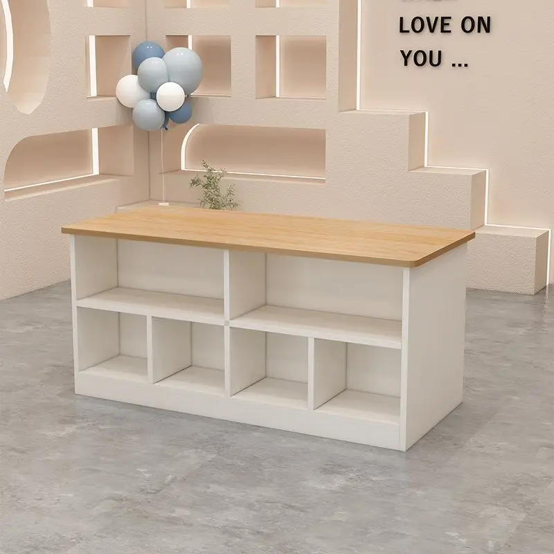 Clothing store Nakajima table display table shoe cabinet display table storage women's clothing store display water