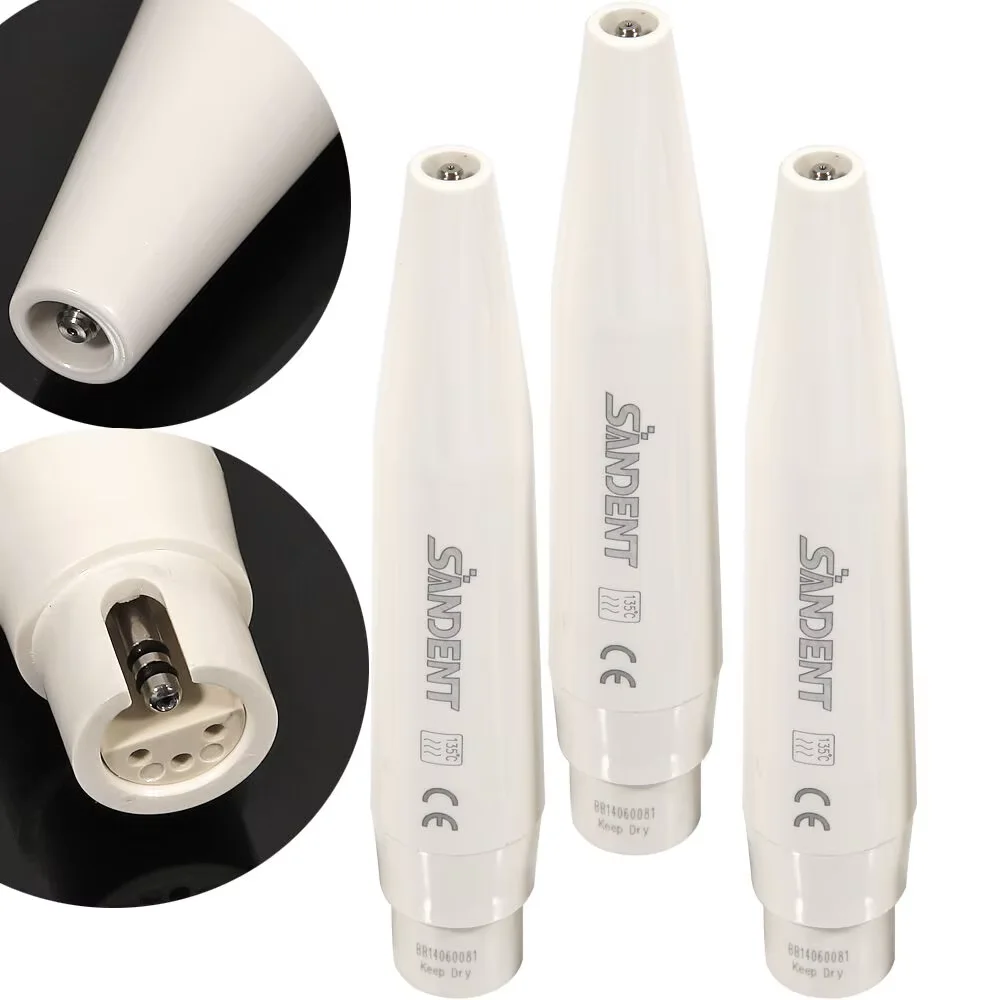 3 PCS Dental Ultrasonic Scaler Piezo Handpiece Compatible With SATELEC DTE Tips