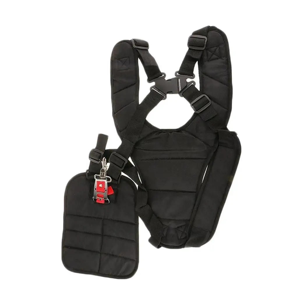 Trimmer Double Shoulder Strap Portable Y-Shaped Belt Trimming Adjustable Straps Wrist Relaxation Universal Harness Lawn Mower