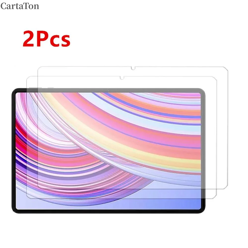 2 قطعة فيلم دي فيدريو قالب الفقرة Xiaomi Redmi Pad Pro 12,1 pulgadas 2024 HD حامي دي بانتيلا كونترا arañazos فيلم