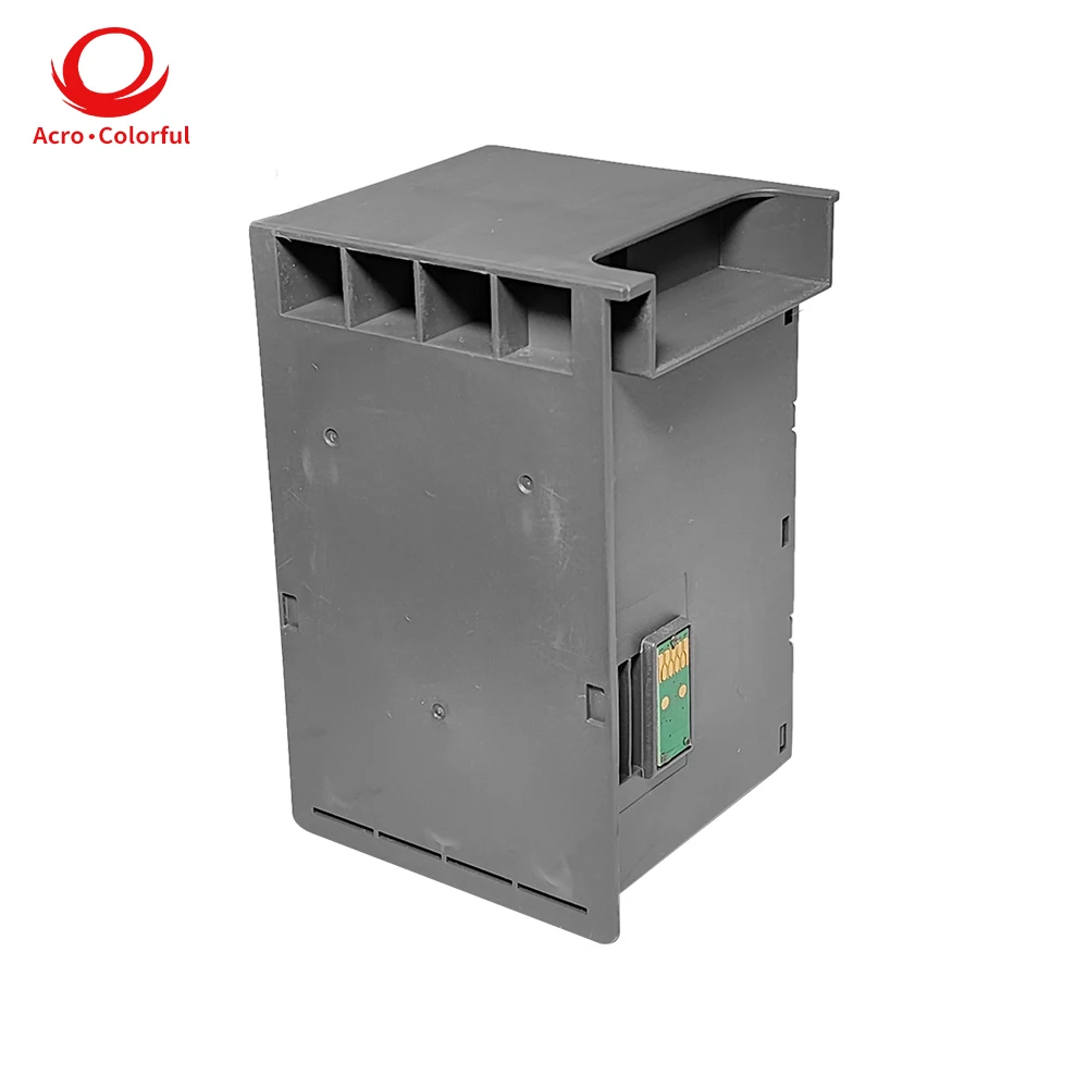 

T6711 Картридж для отходов с чипом для EPSON WF 7610 7620 7720 7110 7210 7510 7615 7710 7715 3520 3530 Коробка для обслуживания отработанных чернил