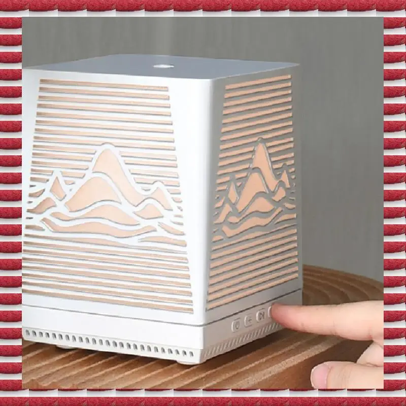 

A97G Sand Painting Ultrasonic Aromatherapy Scent Machine Home White Noise Speaker Small Desktop Humidifier Diffuser US Plug Dura