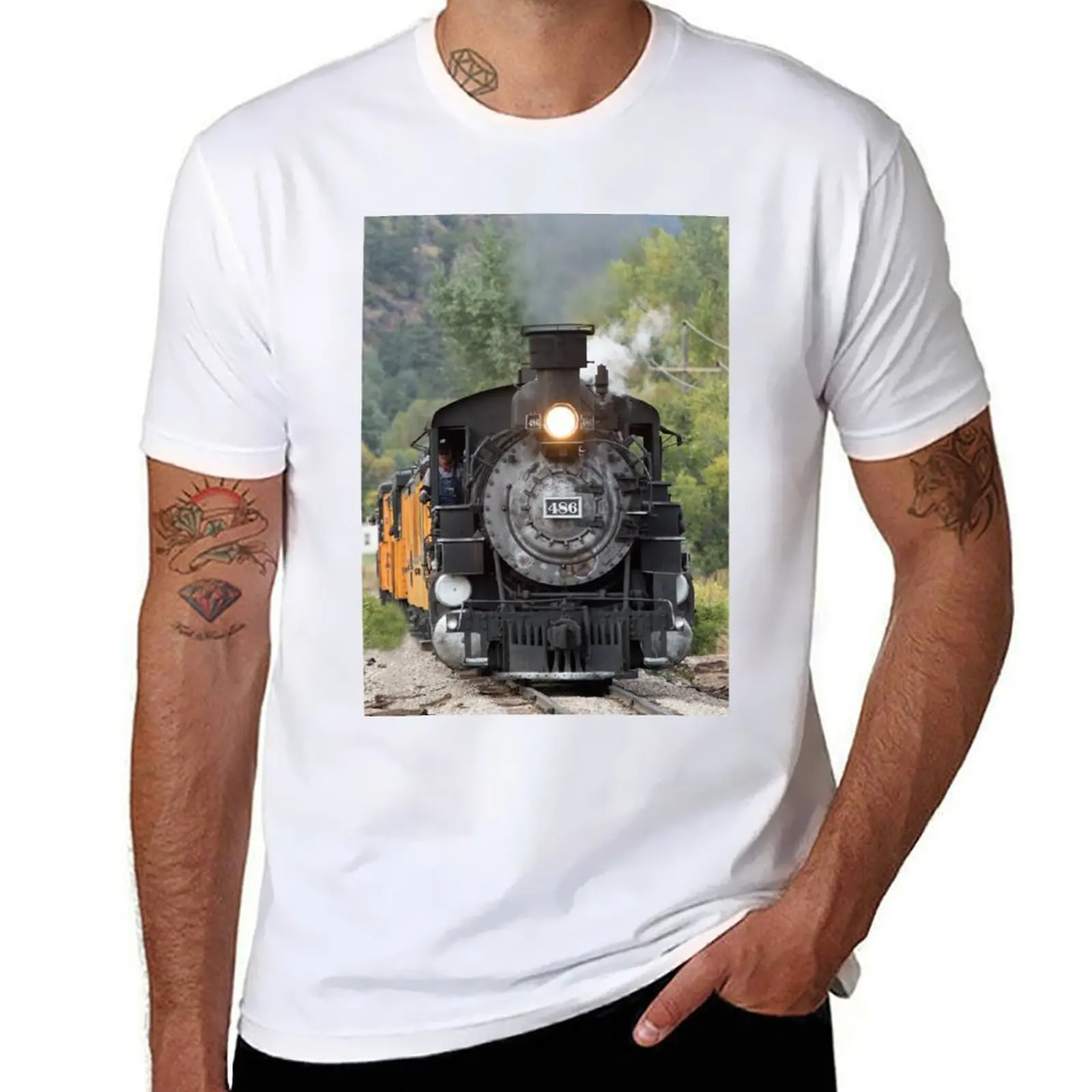

Durango & Silverton Historic Train T-Shirt g man t shirts for men man t shirt luxury T-Shirt